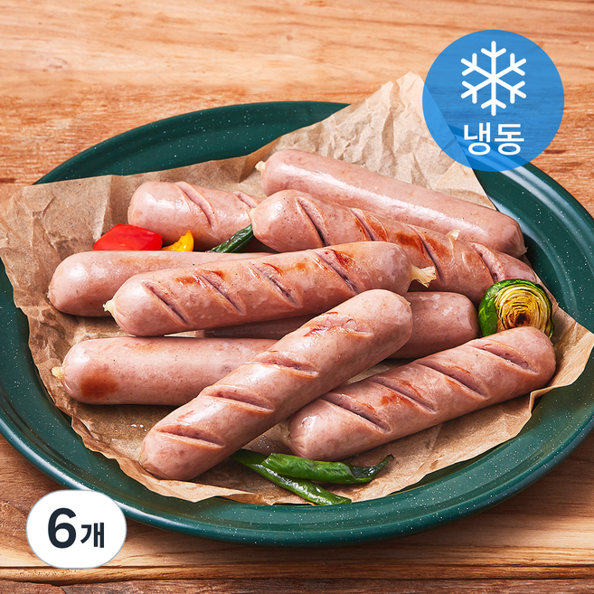 MB 돈불고기맛 그릴 소시지 (냉동), 500g, 6개