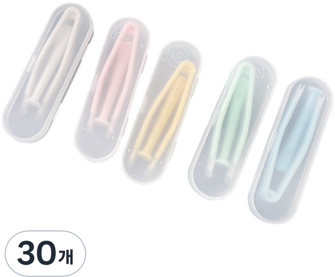 피어니스트 렌즈 흡착 집게, 5종, 30개