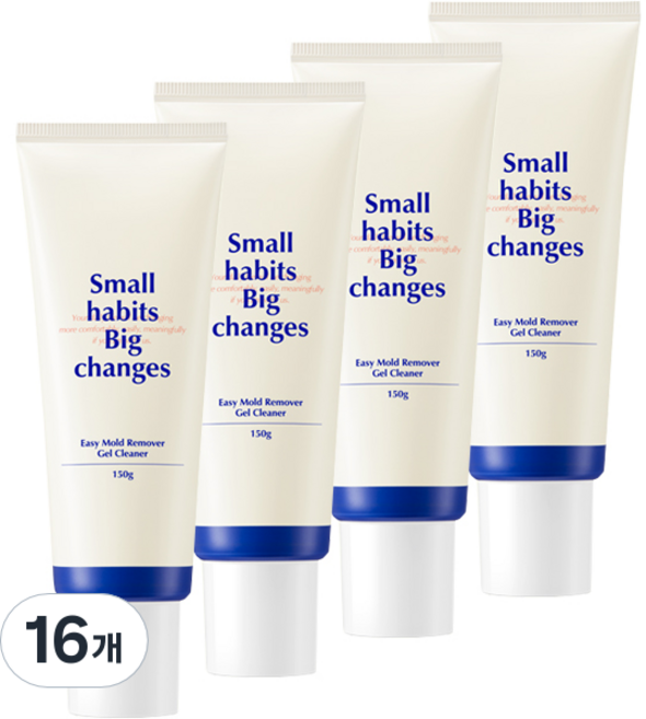 소소이지 이지 곰팡이제거젤, 150g, 16개