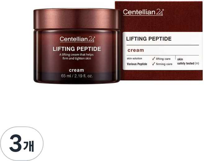Centellian 24 森特蓮 胜肽緊緻霜, 65ml, 3罐