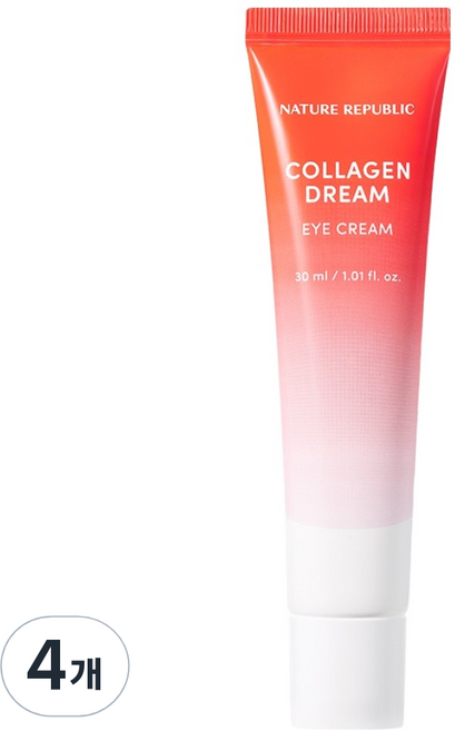네이처리퍼블릭 콜라겐 드림 아이크림, 30ml, 4개