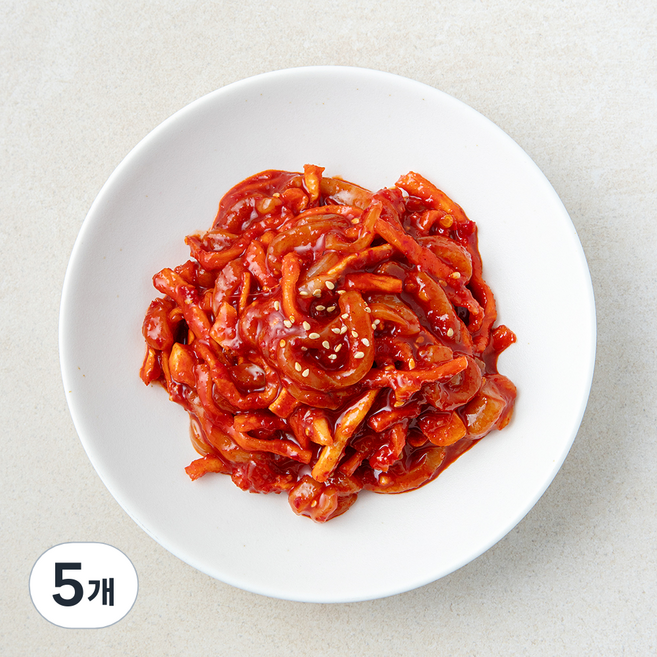 반찬단지 무말랭이 품은 오징어젓, 1kg, 5개