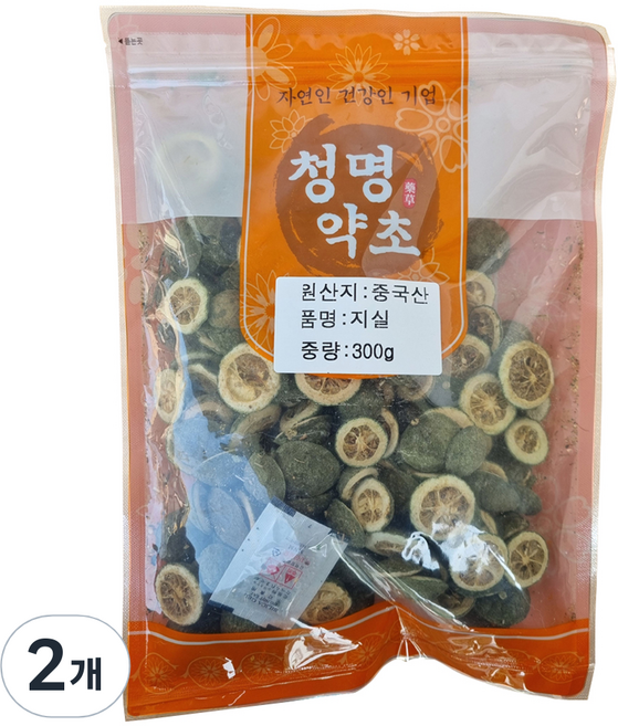 枳實 中, 2個, 300g