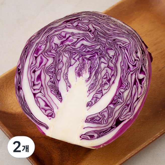 친환경 적채 500g, 2개
