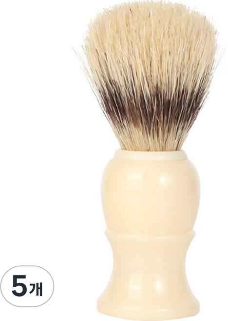오션리브 프리미엄 면도브러쉬 10, 1개입, 5개