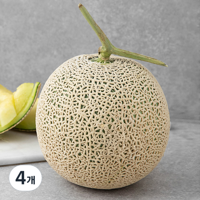 새벽경매 머스크 메론, 1.9kg, 4개