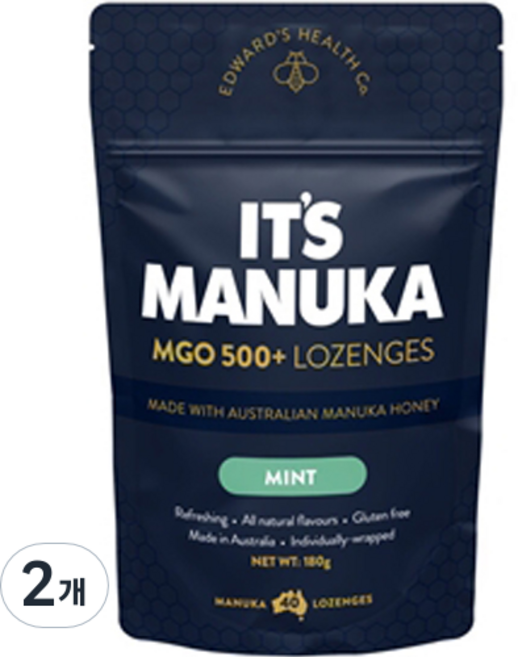 잇츠마누카 민트캔디 40p, 2개, 180g
