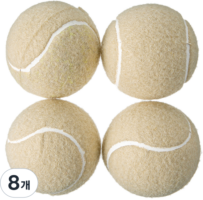 코멧 테니스공 가구발 커버, 베이지, 8개