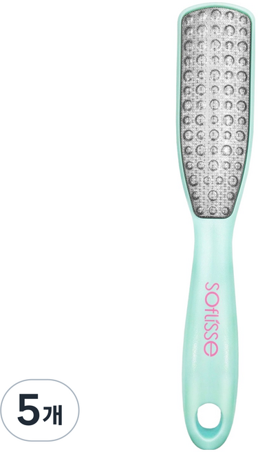 소프리스 프로페셔널 양면 더블 풋파일, 1개입, 5개, 60mg