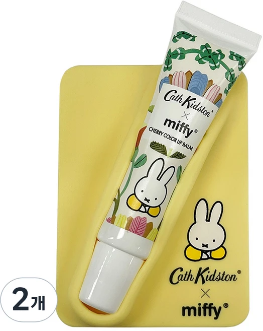 캐스키드슨 미피에디션 립밤 모바일 키트, 체리, 10ml, 2개 - 쿠팡