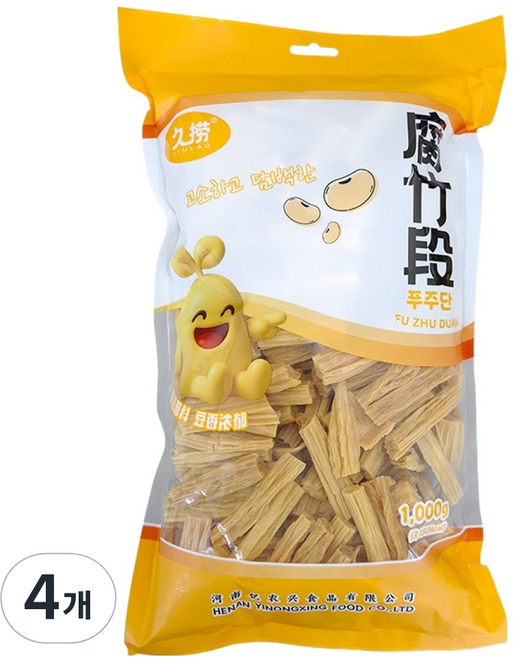 紀老 切塊腐竹乾, 4個, 1kg