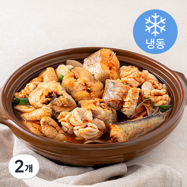 The푸짐한탕선생 동태탕 5~6인분 (냉동), 1.25kg, 2개
