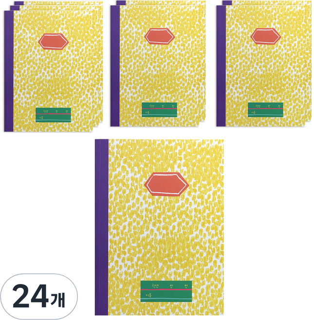 헬로우모리스 초등 1-2 10칸 노트 19 x 26 cm, 제나, 24개