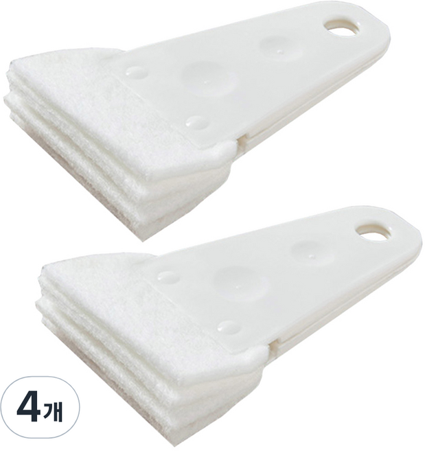 모나코올리브 선풍기망 청소솔, 화이트, 4개