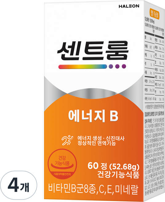 센트룸 에너지B, 60정, 4개
