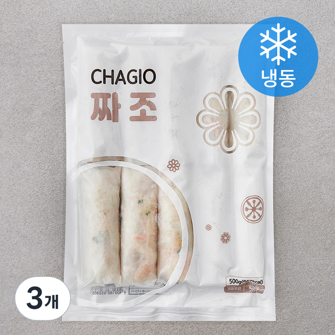 랜시 베트남산 짜조 (냉동), 500g, 3개
