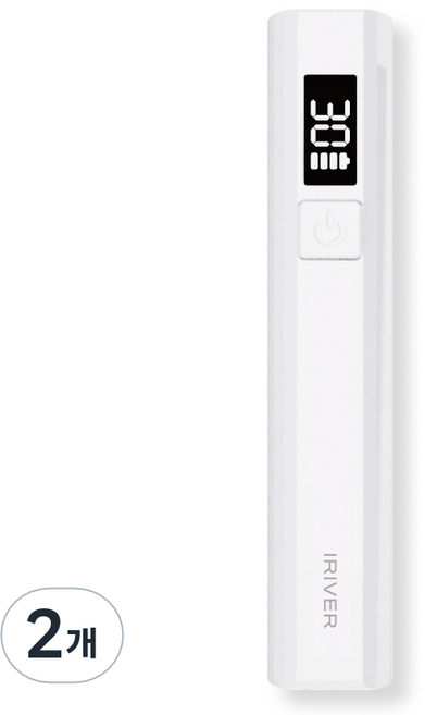 아이리버 UV LED 젤 네일 손 건조기 램프 IYL-100, 2개, 화이트