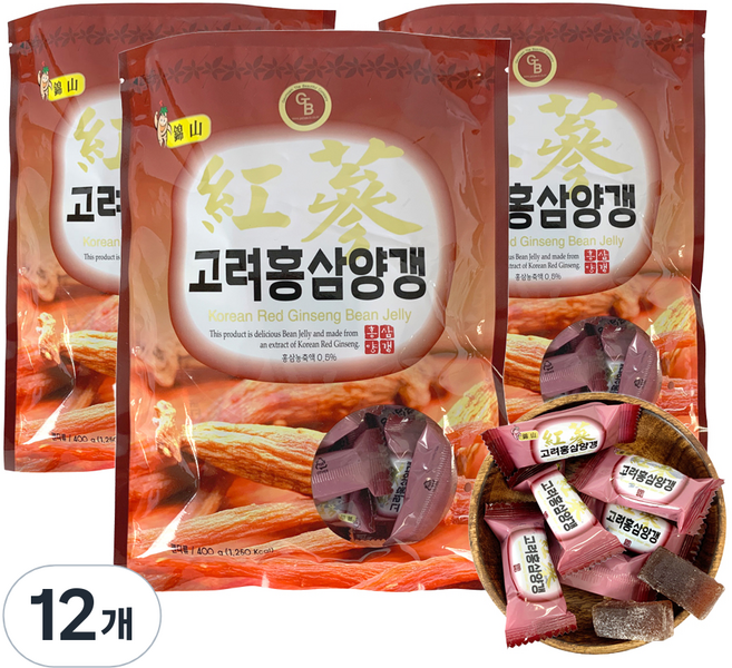 금산이아름답다 아이삼 고려, 12개, 400g