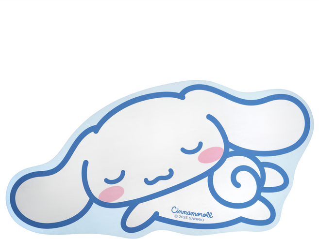 Sanrio 三麗鷗 療癒造型軟式地墊, 1個, 大耳狗 白色