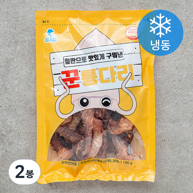 오션브라더스 꾼통다리 (냉동), 150g, 2봉