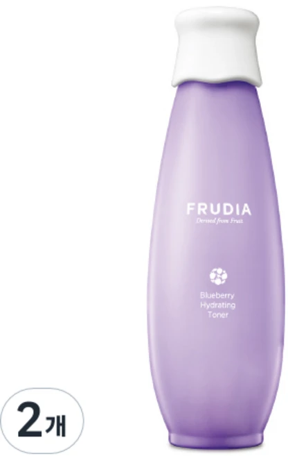후르디아 블루베리 수분 과즙 토너, 195ml, 2개 - 쿠팡