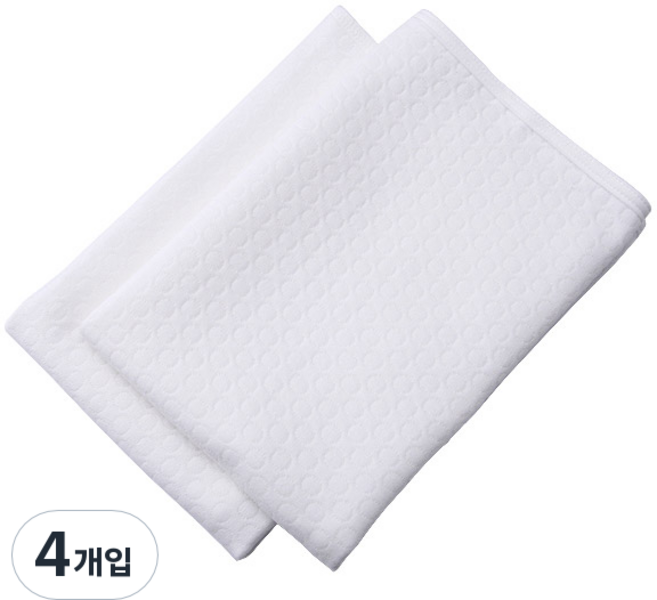 베이비베어 엔젤 천기저귀 사각, 4개