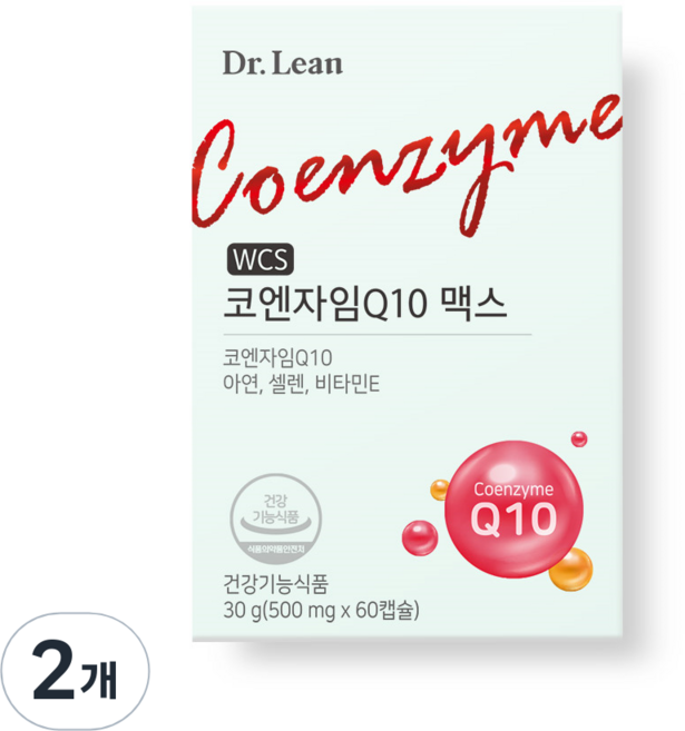 닥터린 코엔자임Q10 맥스, 60정, 2개