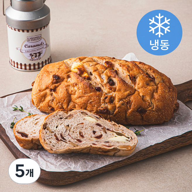 곰곰 크랜베리 롤치즈 빵 (냉동), 290g, 1개입, 5개
