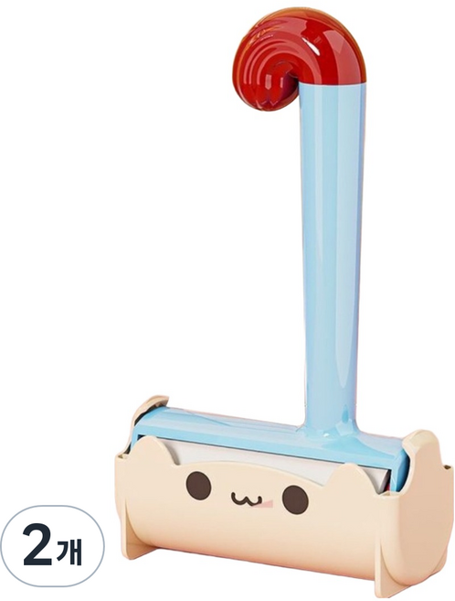 올리웰 고양이 돌돌이 먼지 제거기, 2개