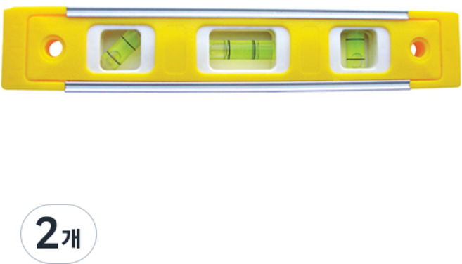 블루텍 토피도 자석수평 230 PVC 400-1645, 2개