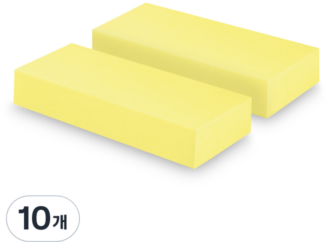 일상공감 때펀지, 옐로우, 1개입, 10개