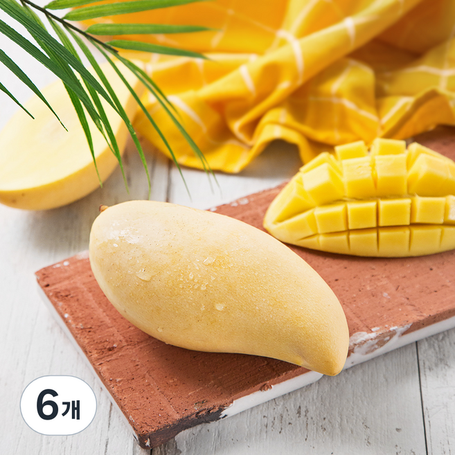 더달 태국 왕망고, 450g, 6개