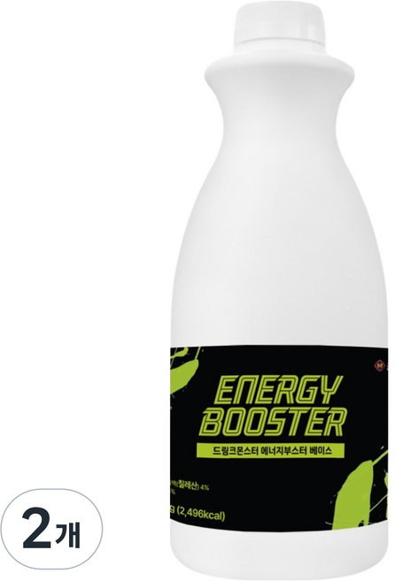드링크몬스터 에너지부스터 베이스, 2개, 1.2kg