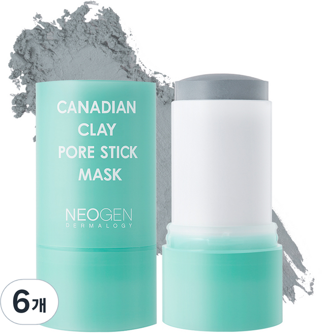 네오젠 케네디언 클레이 포어 모공스틱 마스크 28g, 1개입, 6개
