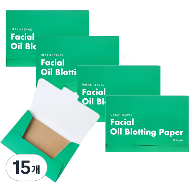 어반리브즈 마 기름종이, 50개입, 15개