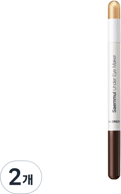 더샘 샘물 애교살 메이커 아이섀도, 03눈물글썽골드, 2개