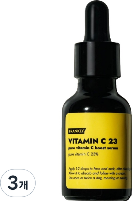 프랭클리 비타민 C 23 세럼, 15ml, 3개