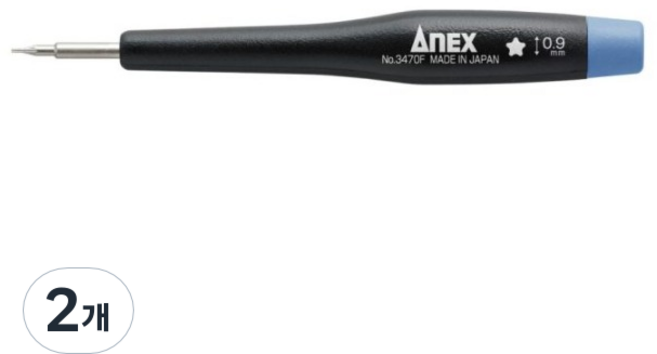 ANEX 정밀 드라이버 3470F, 2개