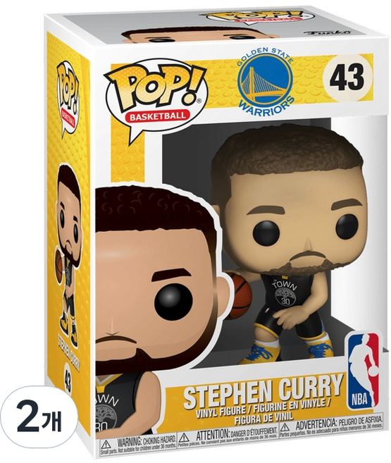 펀코 팝 NBA 스테판 커리 피규어 34449, 2개