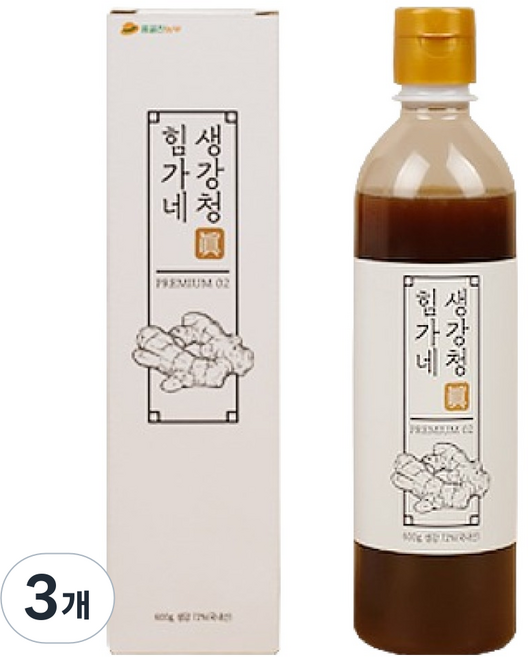 himgane 生薑精, 600g, 3個, 1入