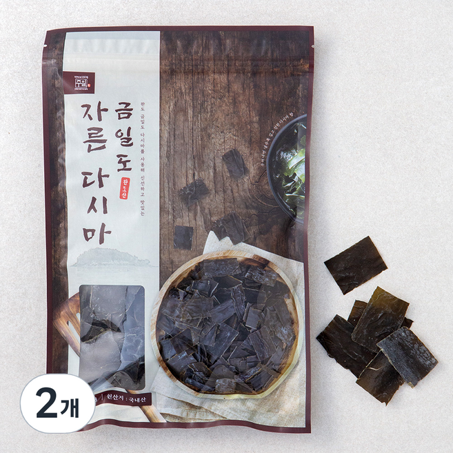 금일도 자른다시마, 200g, 2개