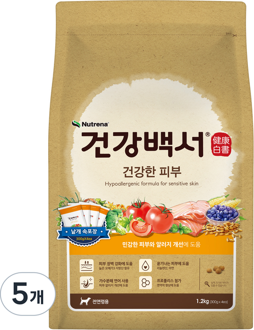 뉴트리나건강백서 강아지 기능성 사료