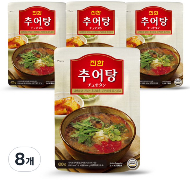 진한 추어탕, 600g, 8개