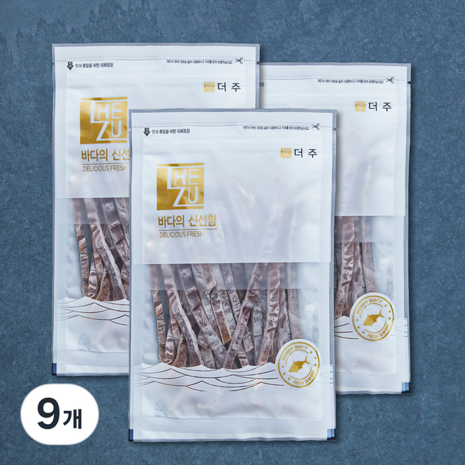 마른 오징어, 9개, 100g