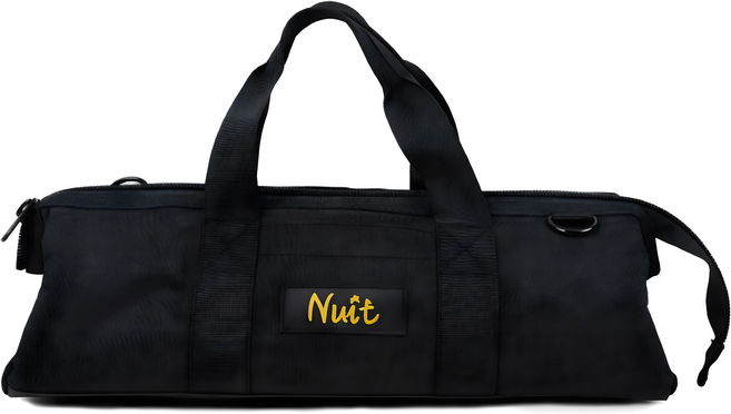 Nuit 努特 職人搭帳工匠包 NTE47BK, 1個, 黑色