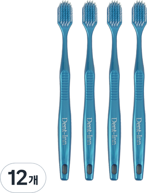 UFC 덴트인 칫솔 소프트 800910 칫솔 블루, 1개입, 12개