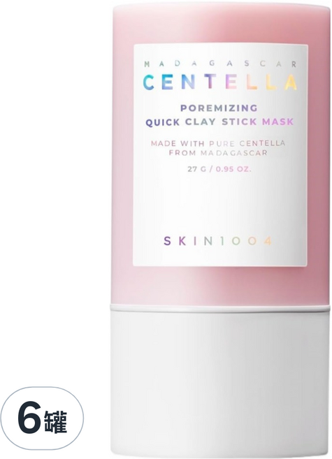 SKIN1004 喜馬拉雅粉鹽清潔棒泥膜 27g, 1入, 6罐