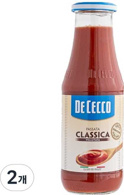 DE CECCO 得科 經典Passata番茄泥, 700g, 2個