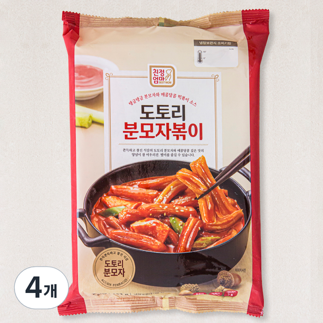 친정엄마 도토리 분모자볶이 2인분, 423g, 4개