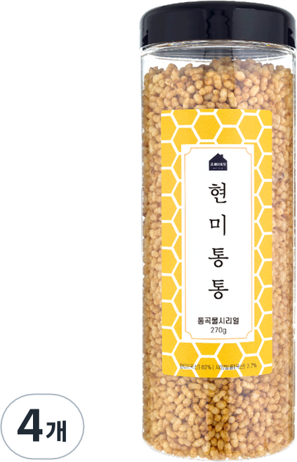프레이포잇 현미통통 통곡물 시리얼, 270g, 4개